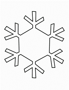 Snowflake Clipart Images ClipArt Best 169440 Snow Flake Coloring Pages