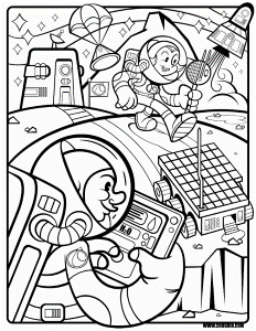 CHOGRIN {The Art of Joseph Game}: Exploring Mars Book Coloring Pages (