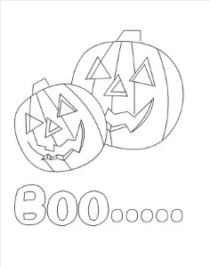 Halloween Coloring Pages For Kids | Free coloring pages for kids