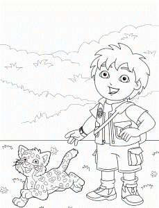 Download Printable Diego Coloring Pages For Kids Or Print 284130