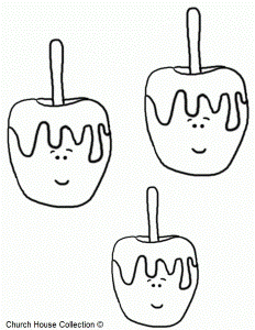 Apple Coloring Page | Free coloring pages