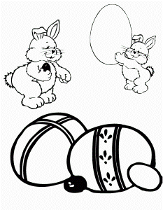 Real Madrid And Barcelona 2012: cute easter bunny pictures to color