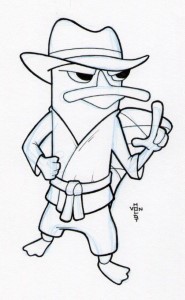 Perry Doodle A Day 15264 Perry The Platypus Coloring Pages To Print