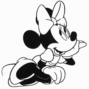 Free Printable Pictures Of Minnie Mouse | Free coloring pages