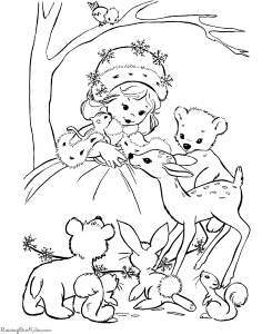 Christmas Coloring Pages To Print christmas coloring pages to