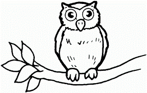 Coloring Pages Of Owls - Free Coloring Pages For KidsFree Coloring