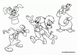 Online Woody Woodpecker Coloring Pages - deColoring