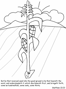 Bible Parable Coloring Pages