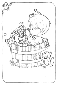all precious moments Colouring Pages (page 3)