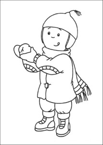 Caillou Coloring Pages Online - Picture 26 – Free Printable