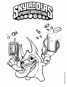 Skylanders 5 Printable Coloring Pages 186657 Calico Critters
