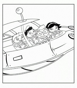 Little einsteins coloring page | coloring pages for kids, coloring