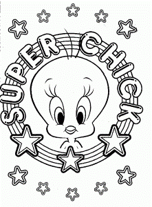 tweety bird coloring pages - Coloring For KidsColoring For Kids