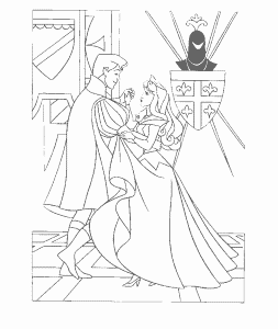 Sleeping-Beauty-Coloring-Pages3 - Coloring Kids