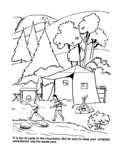 Earth Day Coloring Pages - Environmental Impact Awareness Coloring
