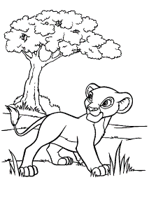 Coloring Page - The lion king coloring pages 23