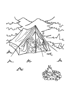 Coloring Page - Summer holiday coloring pages 14