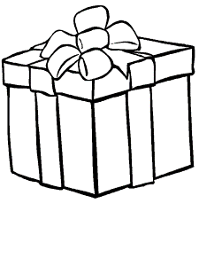 Gifts and Toys Coloring Pages