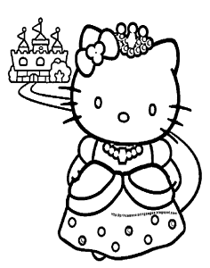 hello kitty color hello kitty face coloring pages | Printable Coloring