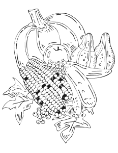 Free Printable Autumn Coloring Page