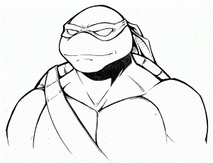 Pix For > Ninja Turtle Drawings