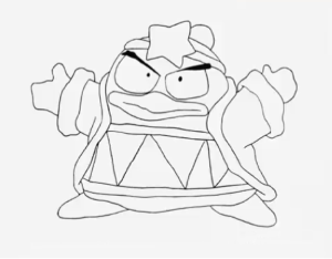 Kirby Coloring Pages - Free Coloring Pages For KidsFree Coloring