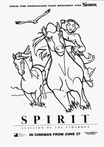 Spirit Stallion Of The Cimarron Coloring Pages 282 | Free
