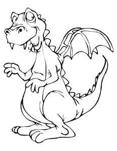 Dragon Coloring Pages To Print - Free Printable Coloring Pages