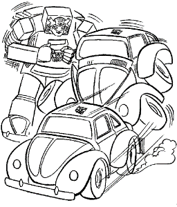 Coloring Pages Online: Transformers Coloring Pages