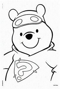Coloring Pages Pooh Bear 361 | Free Printable Coloring Pages