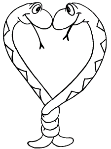 Printable Snake7 Snakes Coloring Pages 
