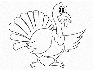Thanksgiving Turkey Colouring Pages For Preschool Id 38166