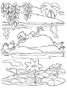 Free Disney Jungle Book Coloring Pages