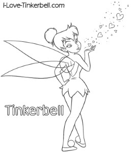 TinkerBell Coloring Pages (25) | Coloring Kids