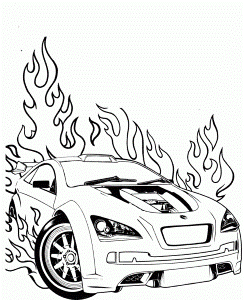 Hot Wheels Super Speed Coloring Pages - Hot Wheels Coloring Pages