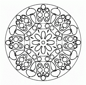 Coloring Mandala Pages - Free Printable Coloring Pages | Free