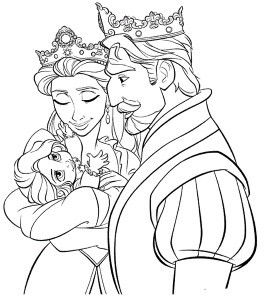 Tangled Coloring Pages | Coloring Kids