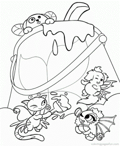 Neopets – Faerieland Coloring Pages 12 | Free Printable Coloring