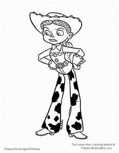 10 Best Jessie (Toy Story) Coloring Pages