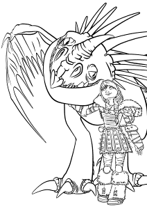 Stormfly coloring pages | Coloring pages to download and print