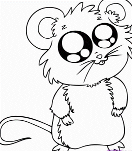 Coloring Pages Of Cartoon Animals Cute Animals Pictures To Color ...
