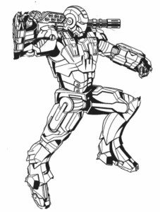 Print Iron Man 3 Armor Coloring Pages or Download Iron Man 3 Armor ...