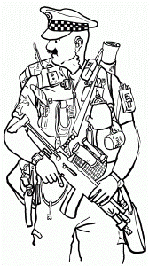Guide Police Officer Coloring Page Free Printable Coloring Pages ...