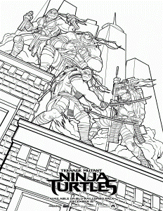 Tmnt Coloring Pictures - Coloring Pages for Kids and for Adults