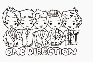 Coloring Sheets Of One Direction | Coloring Online