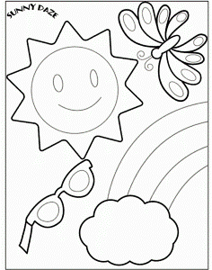 Kindergarten Summer Coloring Pages, Get Coloring Pages For Summer ...