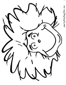 Thing 1 And Thing 2 Coloring Page