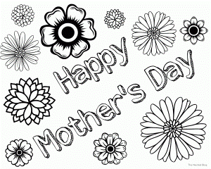 Mothers Day Coloring Pages - Happy Festivals 2016, Wallpapers ...