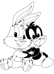 Baby Looney Tunes : Free Baby Looney Tunes Coloring Pages For Kids ...