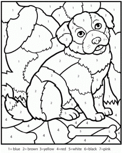 hard color by number pages printable. nicoles free coloring pages ...
